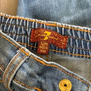 7 For All Mankind Bottoms - 7 for all mankind baby jeans 12 months 7 For All Mankind Bottoms - 7 for all mankind baby jeans 12 months
